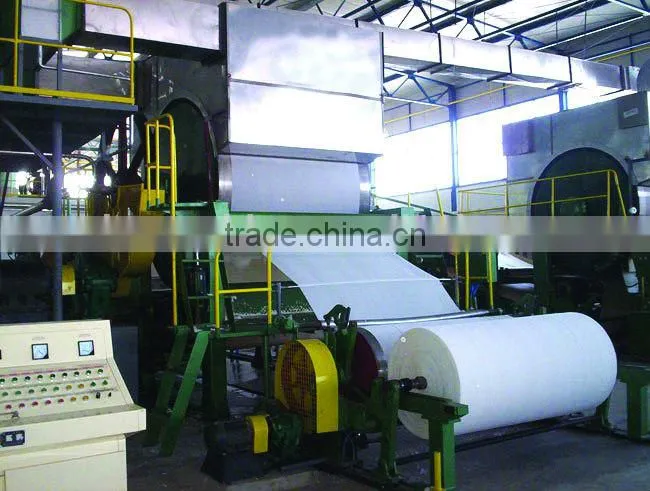 1880 model tissue paper machine