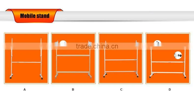 magic Magnetic LCD writing board with telescopic stand for meetings