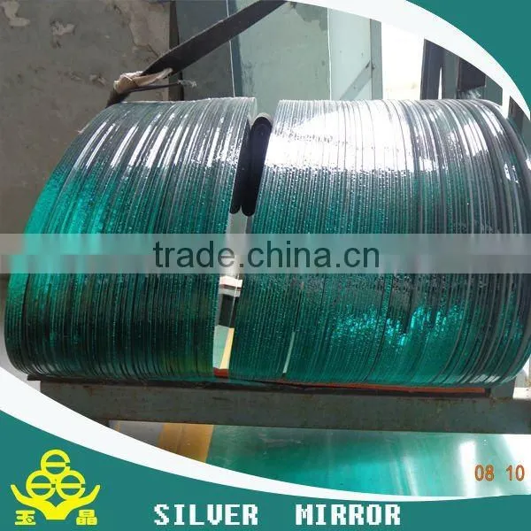 4mm oval bathroom mirror , bathroom mirror with glass shelf