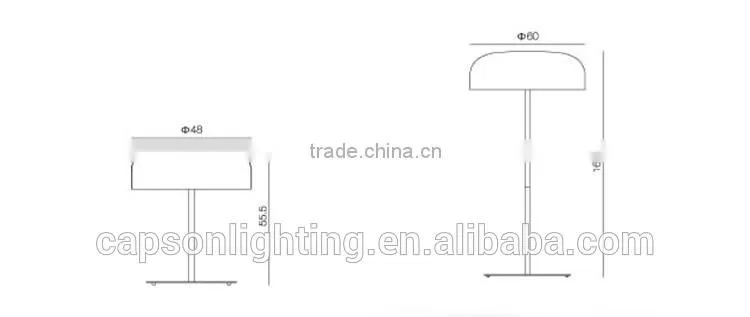 decoration modern bedroom furniture floor lamp;