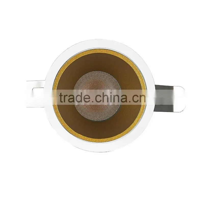 COB Chips aluminum CE RoHS Proved 9w 10w cob led downlight