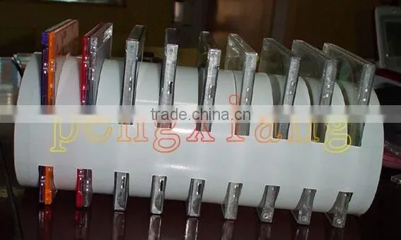plastic DVD rack