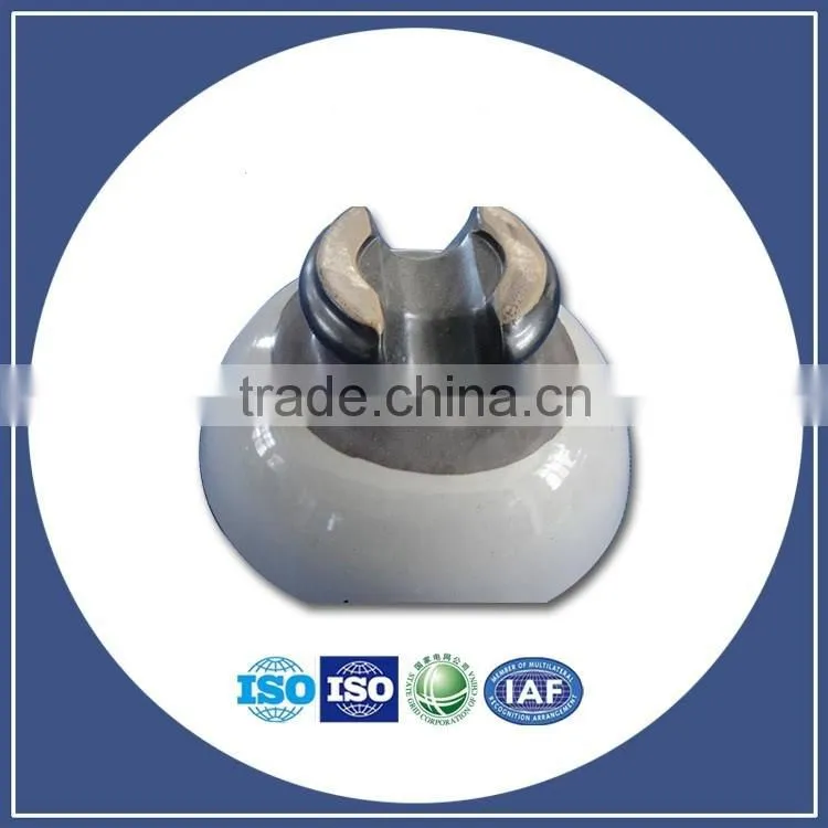 55 serials ANSI Porcelain telegraph insulators Medium Voltage Pin Type porcelain Insulator