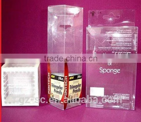 Handmade Customized PVC Packaging Box Design