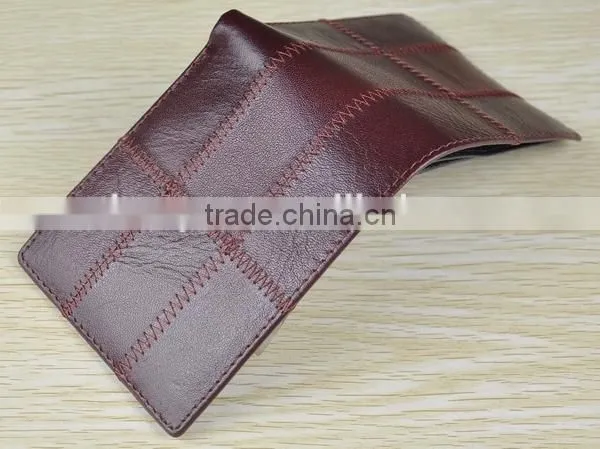 13040 Stylish Bi-fold multi card leather wallet men leather in Guangzhou