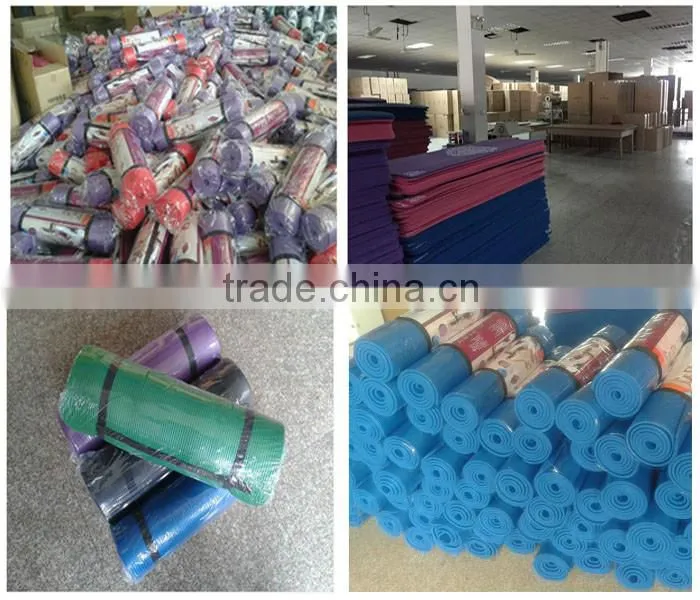 Wholesale Custom Print Anti-slip Gymnastics TPE Mat for Yoga