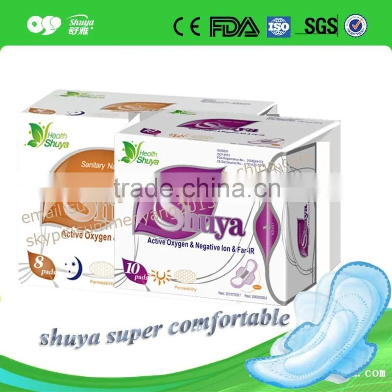 china wholesale sanitary pad maunfacturer with free sample