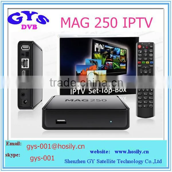 Mag 250 mag 254 android iptv box quad core linux system