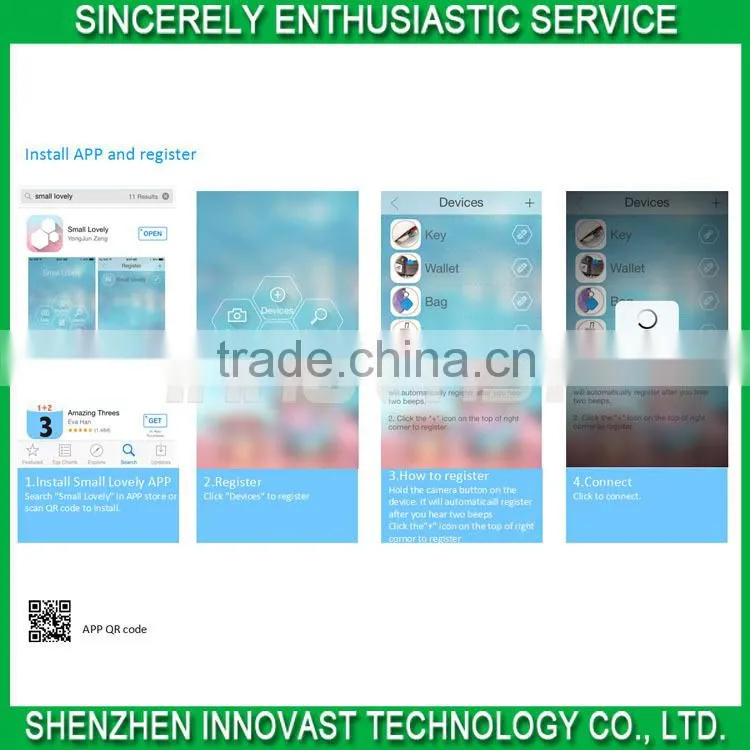 Bluetooth key finder for purse key finder wholesale