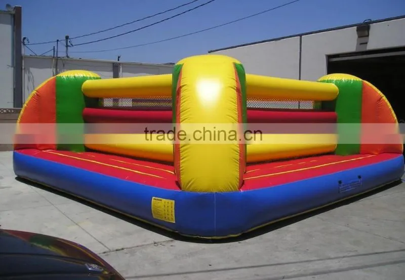 2016 inflatable games 6m inflatable wrestling ring