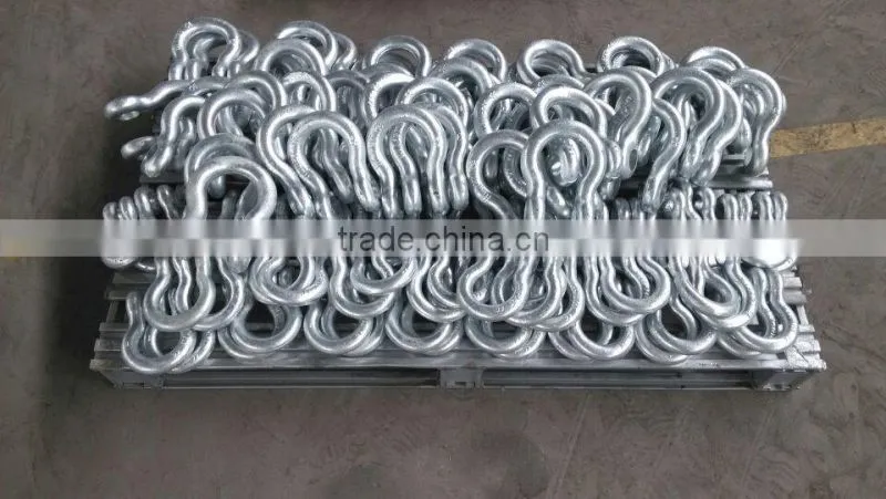 EUROPEAN TYPE COMMERCIAL LARGE DEE SHACKLE
