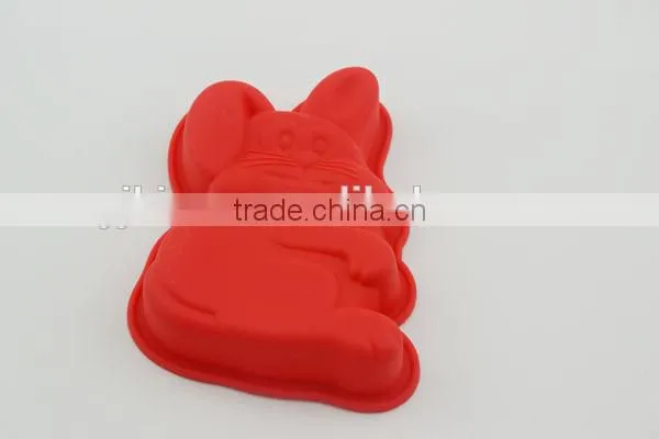 cake mould 6pcs pumpkin shape in silicone material