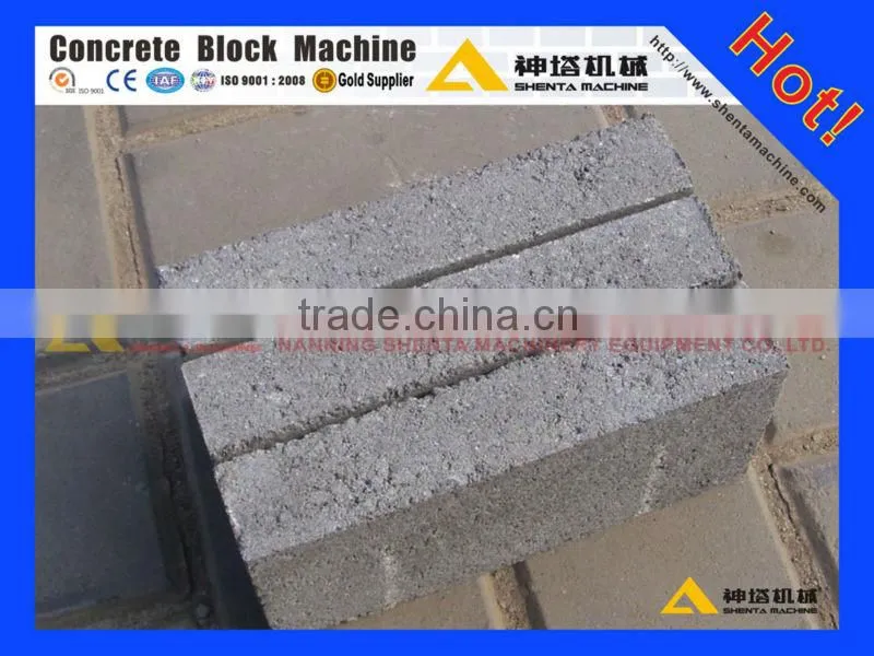 QTY10-15 manufacturers machine technologies hydroform automatic concrete cement block making machine production machinery