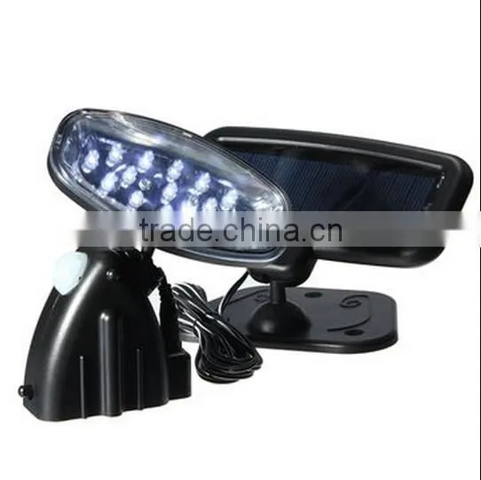 Solar Power Motion Sensor light / LED Spot Light Garden / motion sensor led light