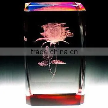 new souvenir products 2016, crystal cube, crystal crafts
