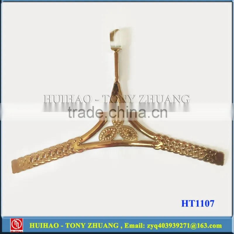 high quality TPU decoration shoe clip electroplating sandal upper HT1107