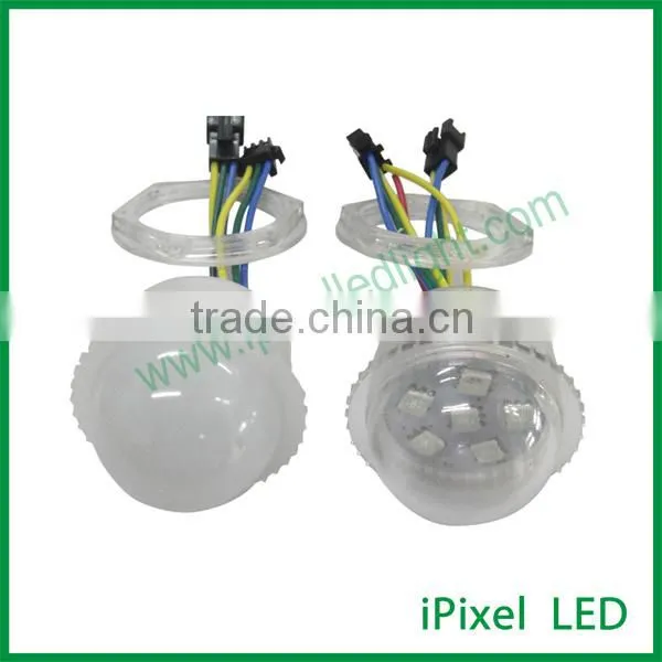 waterproof dc12v digital ws2801 30mm led pixel for sign