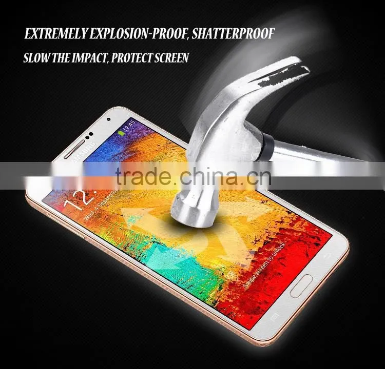 Mobile Phhone High Clear 9H 2.5D 0.3mm Tempered Glass For Samsung Galaxy Note 3 Neo N7505 Screen Protector