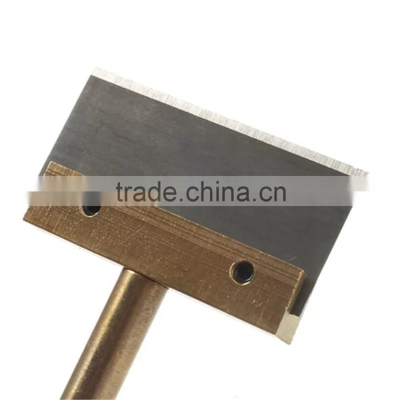 Metal Knife Blade with Handle Replacement for Electric Degumming Knife Glue Remover Tool ( Compatible with TOOL-319)
