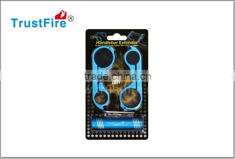 TrustFire Bicycle accessories with blue/black/red color Bicycle handlebar extender for bike front lights