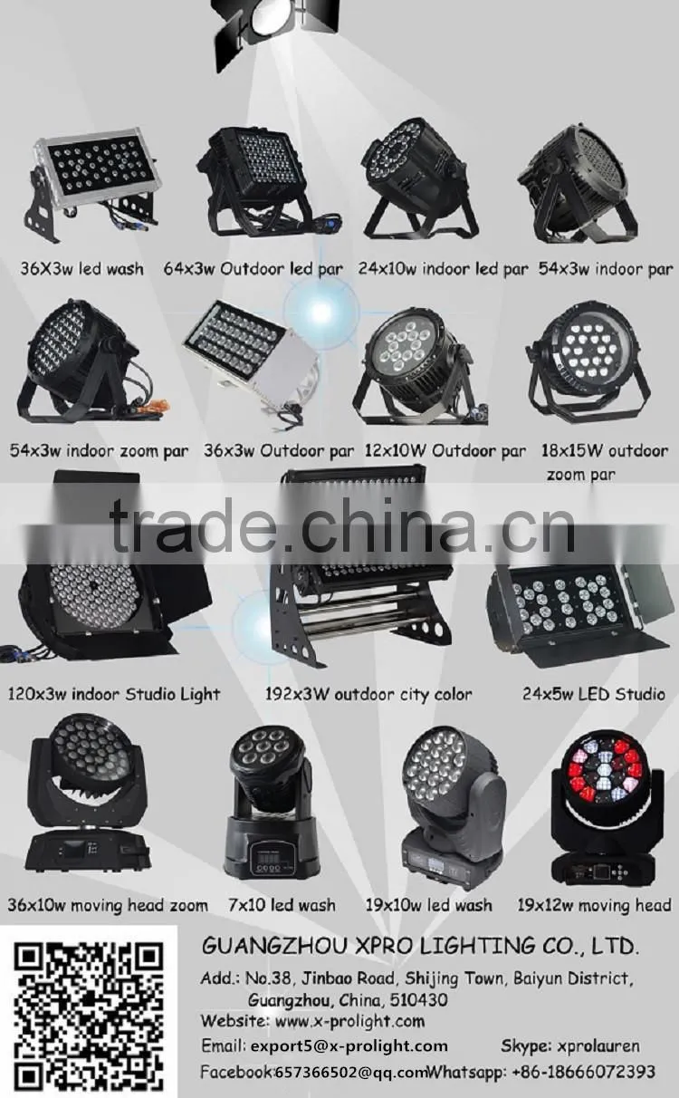 2015 HOT 6in1 18pcs led par light DJ disco equipment light bars