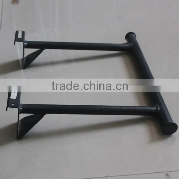 Matte Black Fastness Cossbar Hook Bar Shelf D300 x W400mm