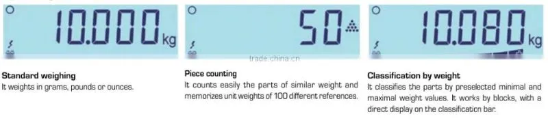 Hot Sales MISSIL F2-60 Bright LCD Display Electronic Weight Scale