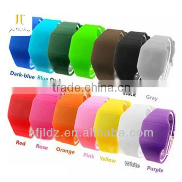 China Wholesale Custom Silicon Led Watch Chinese Wholesale Watches