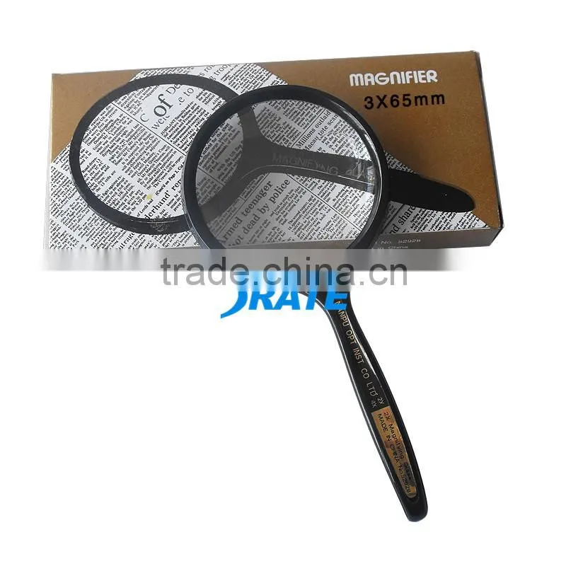 MG86038 Plastic Frame Glass Lens Magnifying Glass