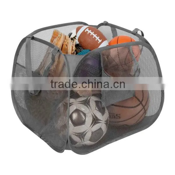 Navy Blue Deluxe Pop-Up Hamper laundry basket Pyramid for colthes , toys ,bathroom accessories