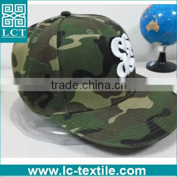 LCTN1856 Popular Style snapback custom embroidered camouflage hat