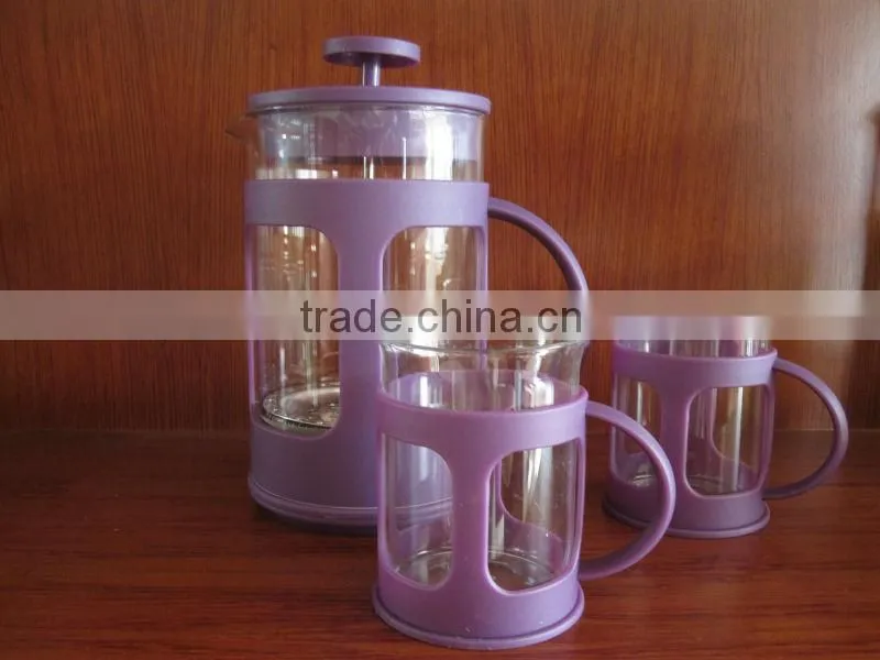 new design tea coffee maker set with different color