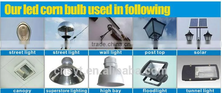 250w metal halide led replacement e39 e40 54w 80w 100w 120w led corn light