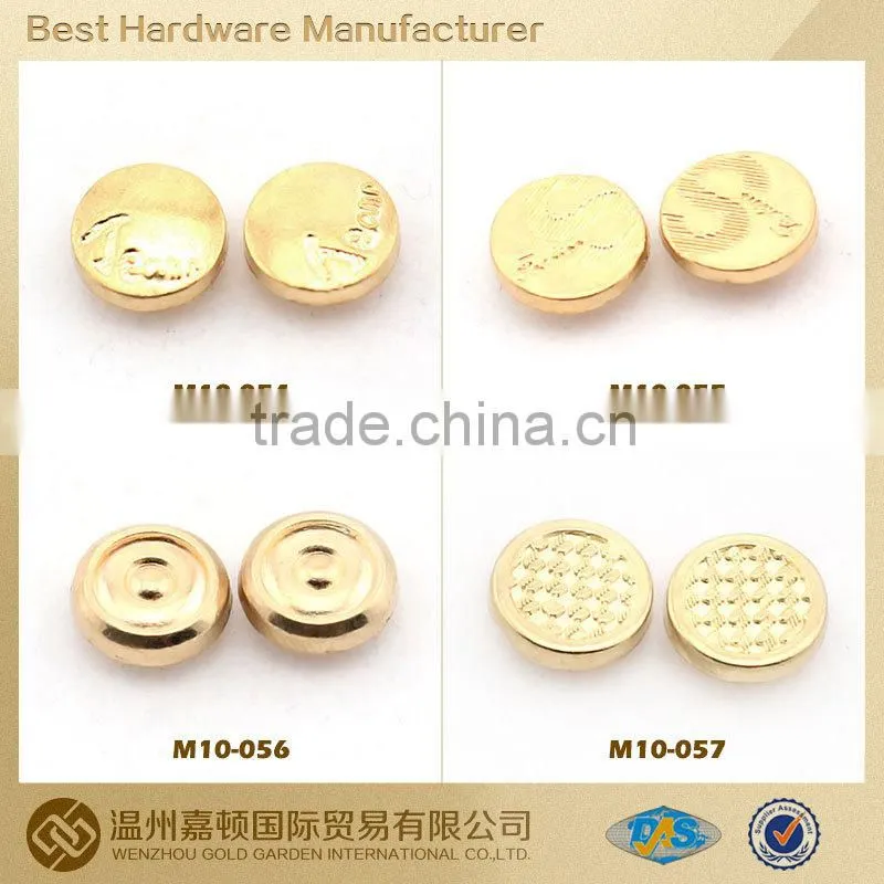 11mm round red copper metal rivets jeans rivets