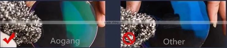 Optical lens manufacturer 1.56 UV400 HMC EMI circle lenses