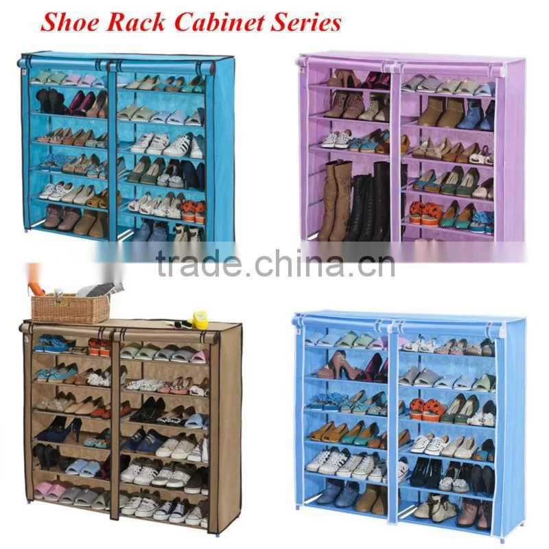 2014 Modern Design Good Quality Fabric Shoe Racks For Closets