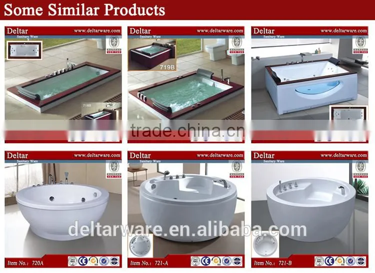 Italian classic design Solid Surface Bathtub with CUPC&CE