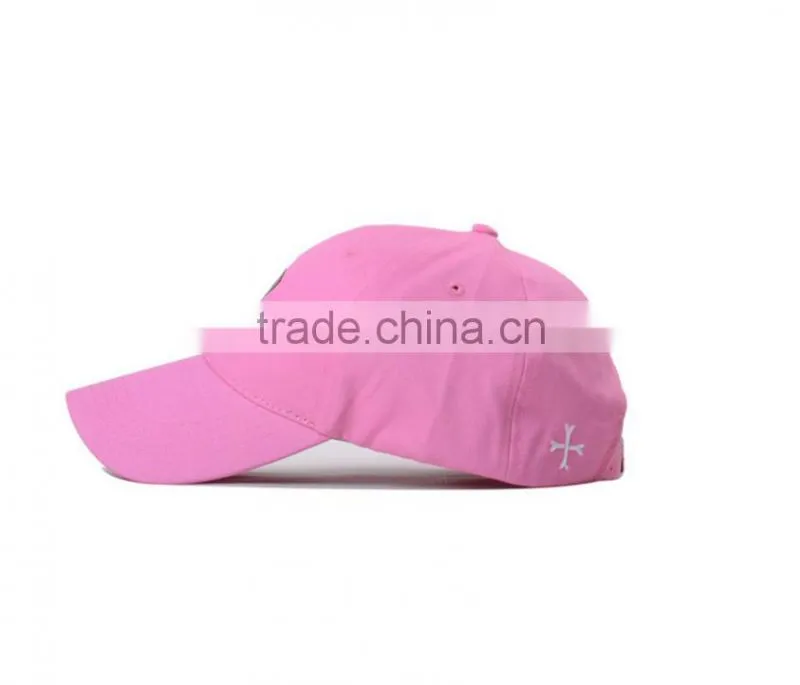 Cotton Twill Baseball Cap Hat With Custom Logo Embroidery Hat