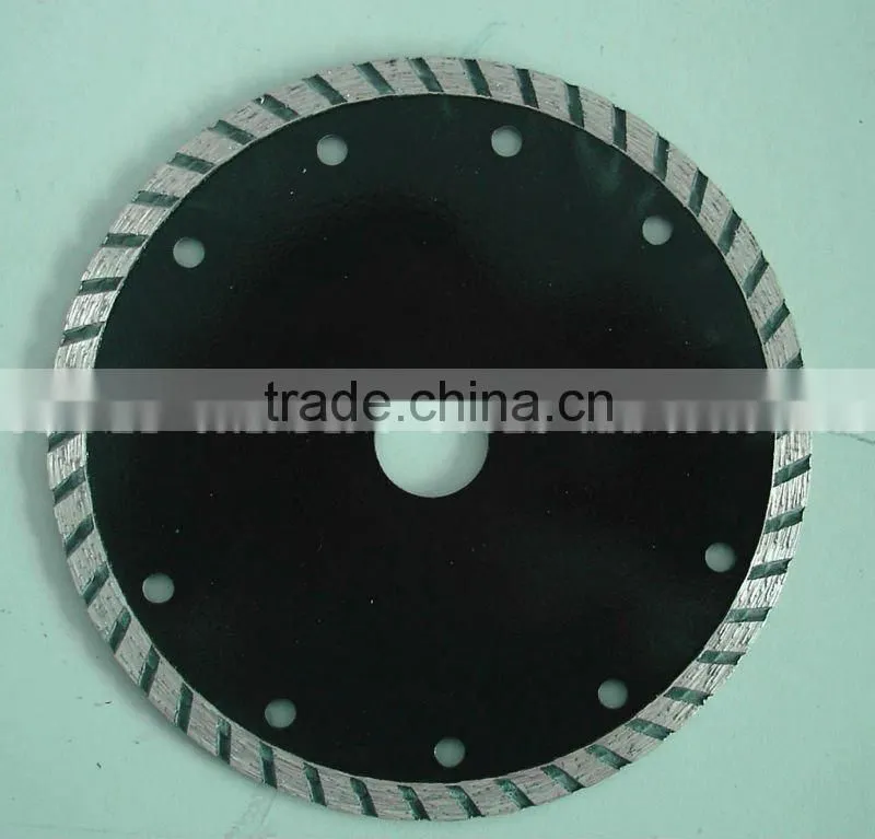 diamond cutting disc with flange