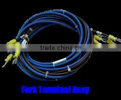 Wire Harness Manufacturer Custom Made High Quality Insulated Fork Terminals Cables Assembly for UAV