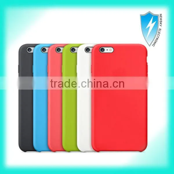 Soft Silicone cell Phone case for apple iphone 6, for iPhone 6 silicone case
