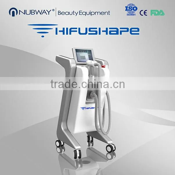 PROMOTION!New beauty for 2015 High Quality Ultrasonic wave slim HIFU Slimming machine