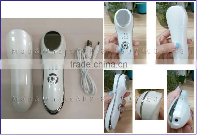New design Anti-Wrinkle Beauty Machine Ultrasonic Ionic vibration facial beauty device