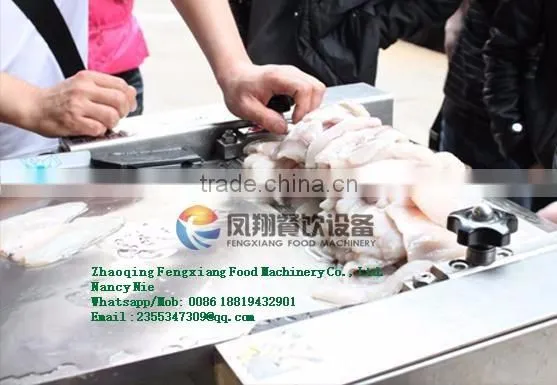 FGB-400 High efficiency fish skin remover,fish skinner,fish skinning machine
