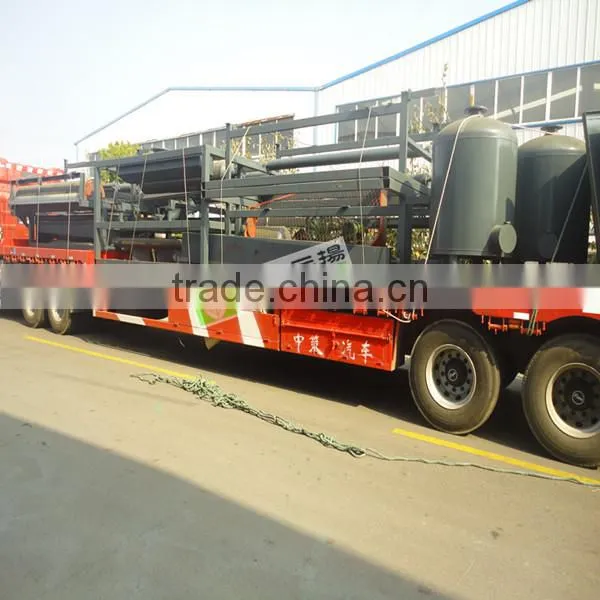 DU type Ink sludge dewatering vacuum belt dewatering machine