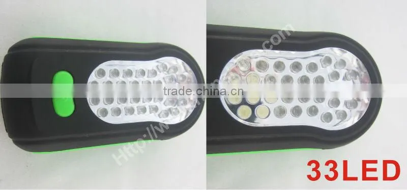 novel mechanics work lamp with 33+3leds