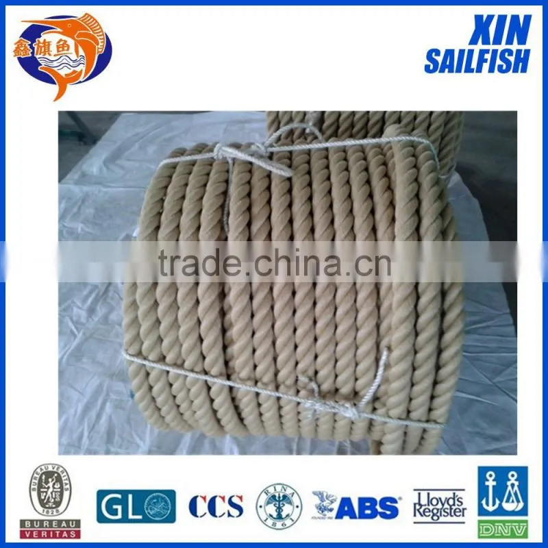 3 strand 32mm polypropylene rope