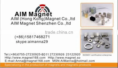Strong 50*30*20mm permanent neodymium magnet generator