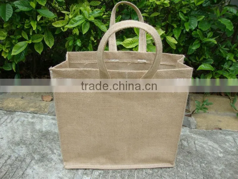 jute linen garden bag home garden storage bag leaf bag leef sack