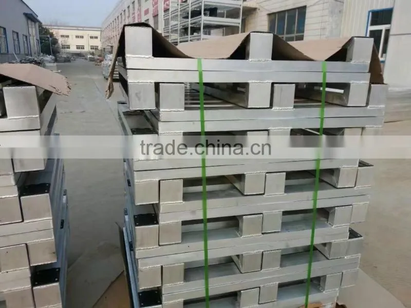Light weight aluminum alloy pallet